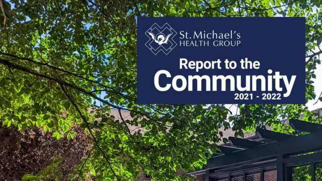 Report to the Community Cover 2022 SMHG News